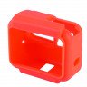 PULUZ Противоударный силиконовый чехол на рамку GoPro 5 / 6 / 7 + защита линзы (красный) PU190R - PULUZ Противоударный силиконовый чехол на рамку GoPro 5 / 6 / 7 + защита линзы (красный) PU190R